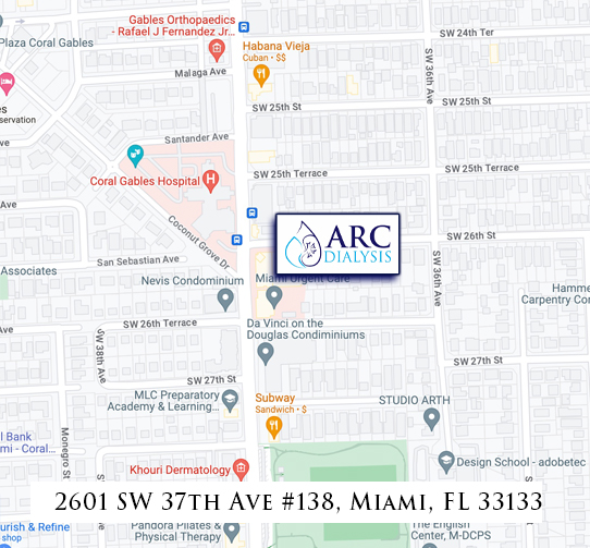 ARC Dialysis Americare Renal Center Coconut Grove Miami