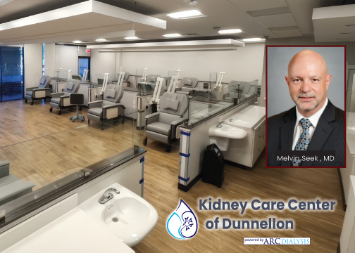 Kidney Care Center of Dunnellon - Modern dialysis facility with Dr. Melvin Seek